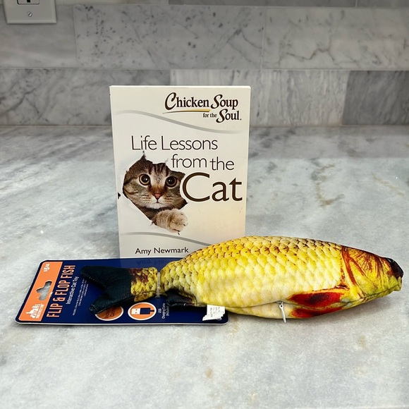 Other - Cat Toy and Life Lessons from the Cat Book Bundle